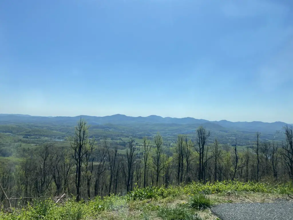 Blue Ridge Parkway Central Virginia