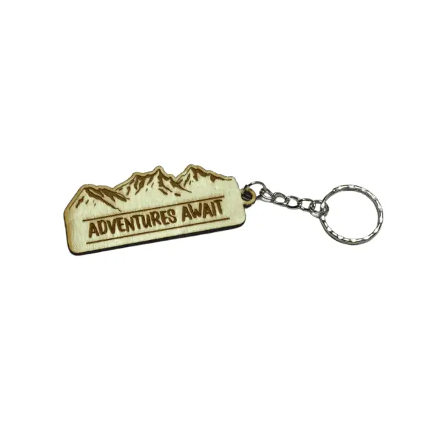 Adventure Awaits Keychain - Image 2