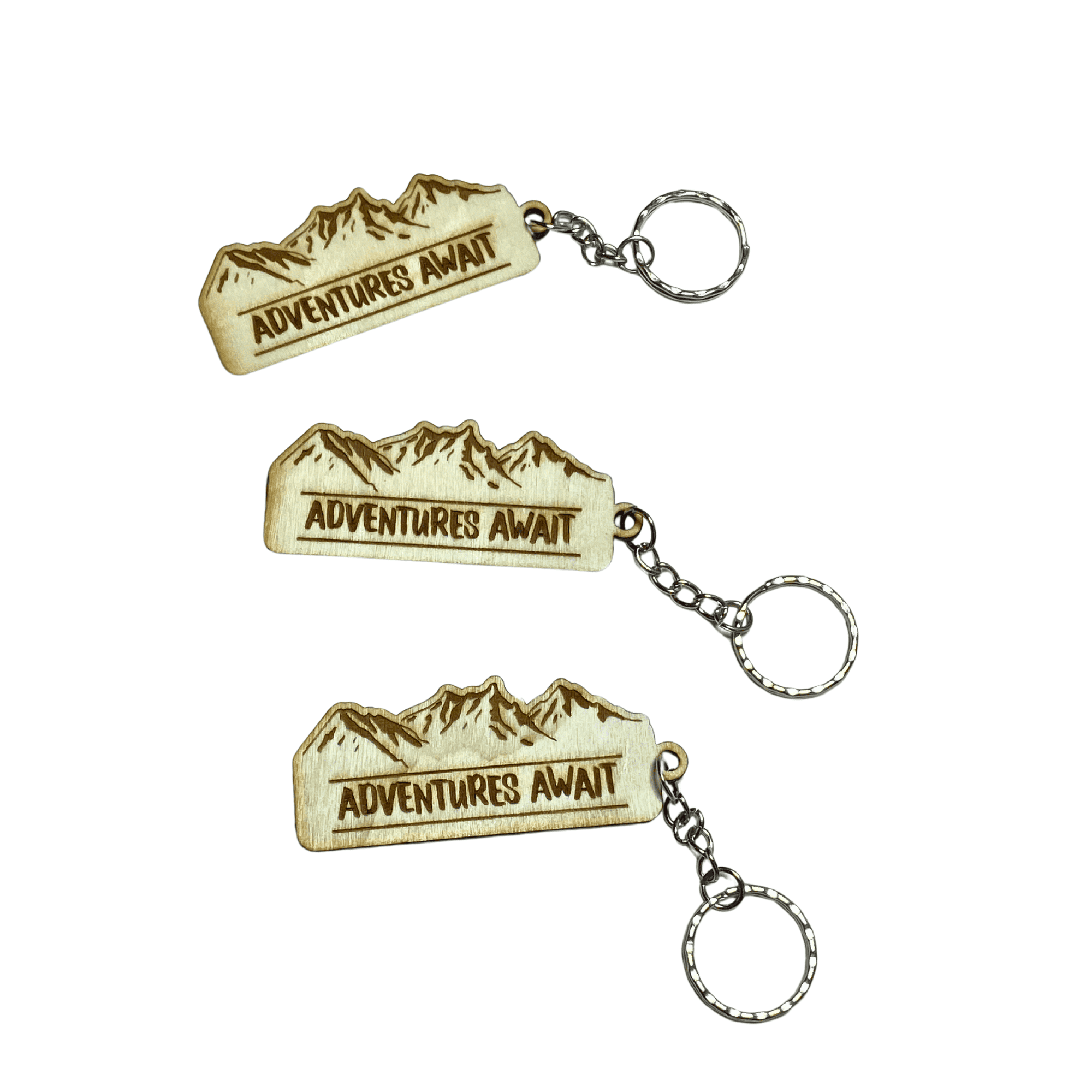 Adventure Awaits Keychain