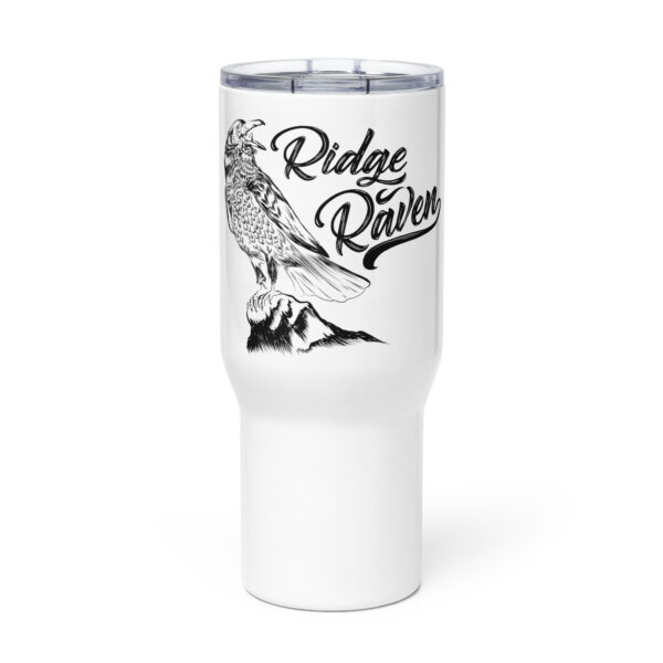Ridge Raven Travel mug with a handle