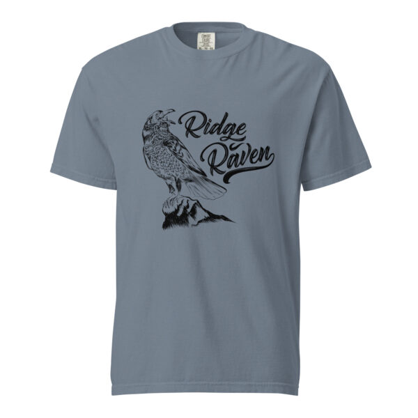Ridge Raven Unisex garment-dyed heavyweight t-shirt
