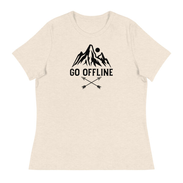 Go Offline Women's Relaxed T-Shirt - Image 7
