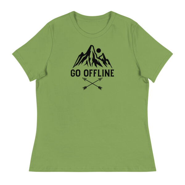 Go Offline Women's Relaxed T-Shirt - Image 2