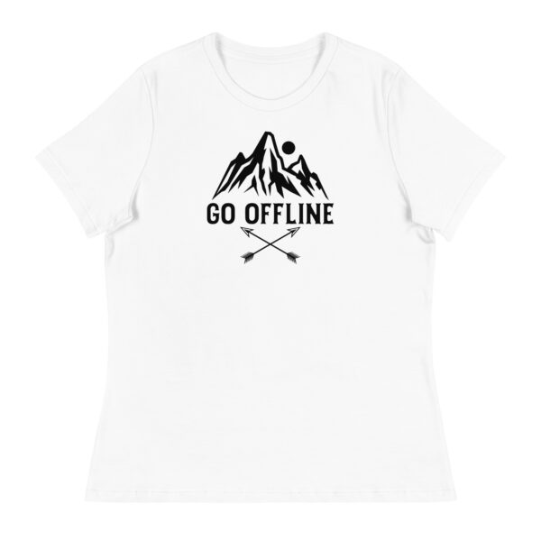 Go Offline Women's Relaxed T-Shirt - Image 9