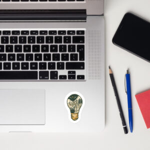Wild Life Lightbulb stickers