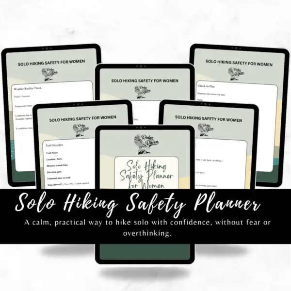 Solo Hiking Safety Planner for Women