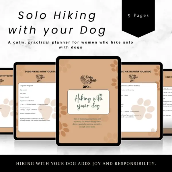 Solo Hiking with your Dog